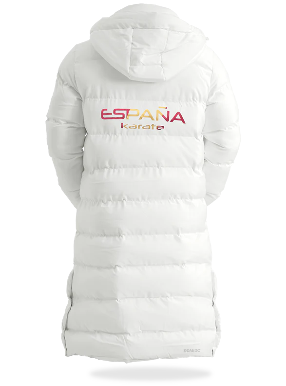 RFEK LONG PUFFER JACKET WHITE - Image 4
