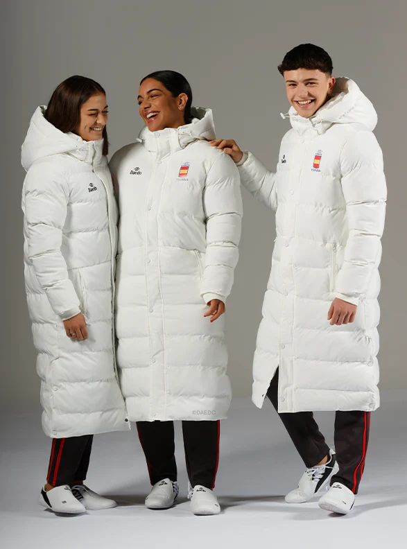 RFEK LONG PUFFER JACKET WHITE - Image 5