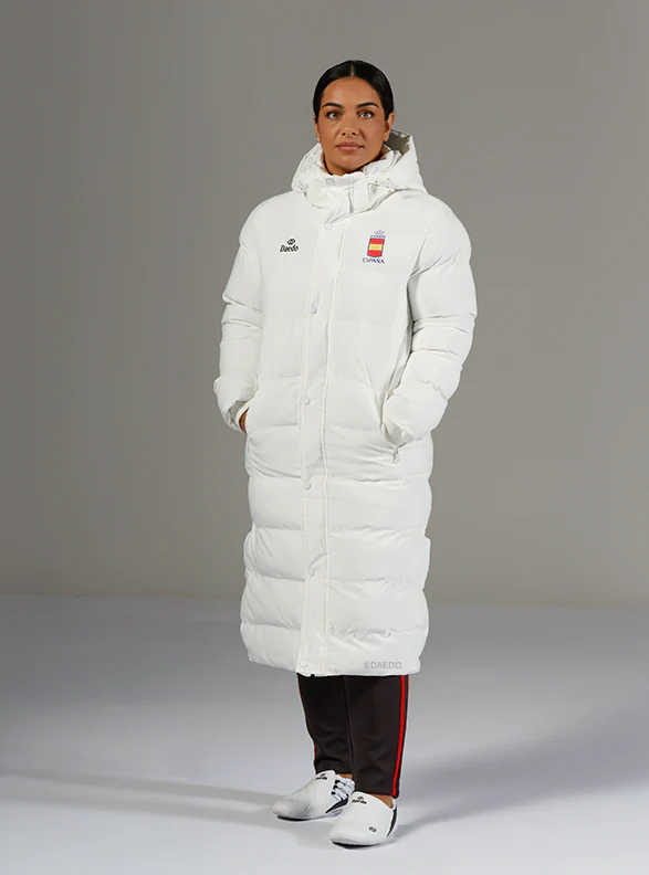 RFEK LONG PUFFER JACKET WHITE - Image 7