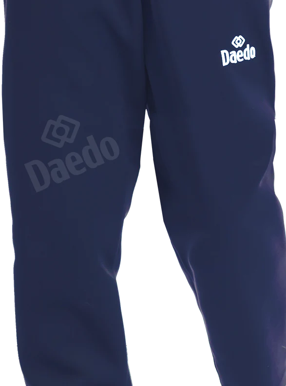 HOODED SWEATSHIRT GREY/NAVY BLUE - Image 3