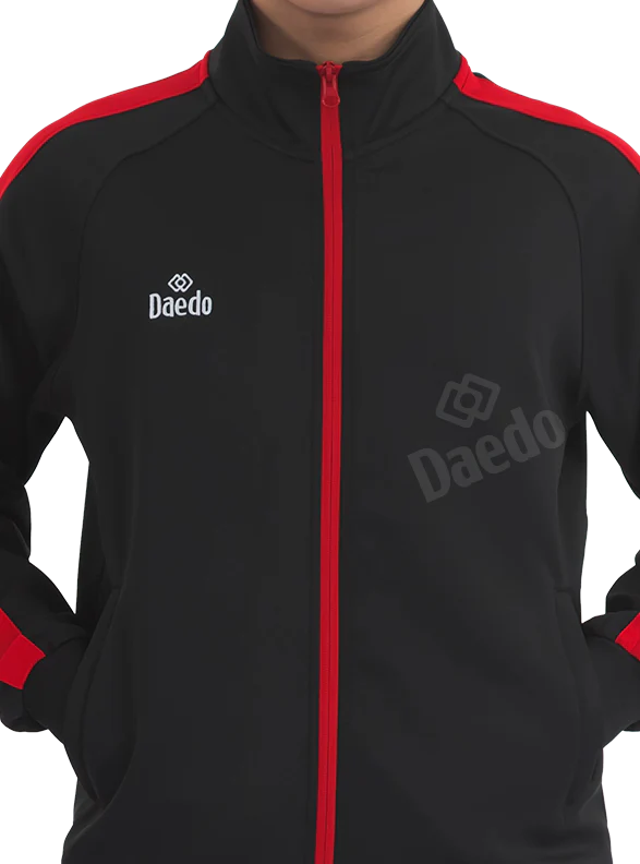SLIM FIT TRACKSUIT BLACK - Image 2
