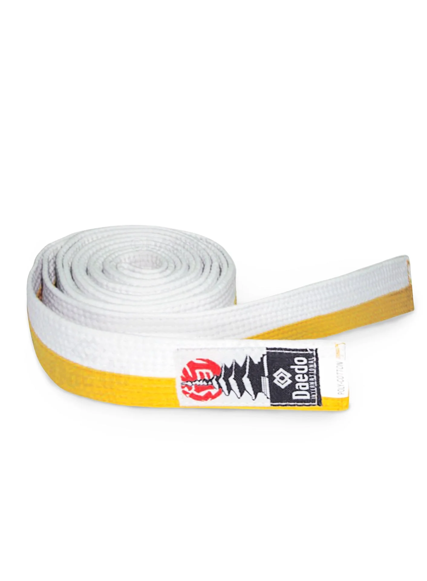 285CM BELT- WHITE/YELLOW - Image 2