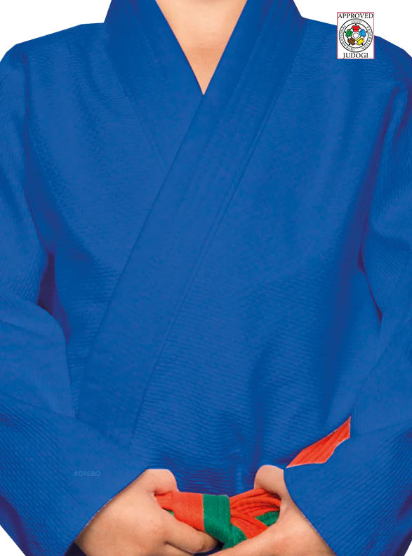 TRAINING JUDOGI SILVER BLUE - Image 3
