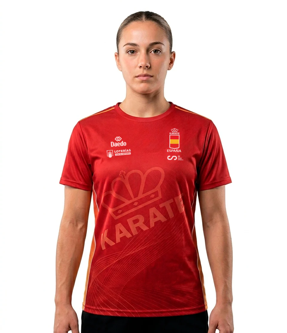 RFEK × DAEDO OFFICIAL LIMITED EDITION T-SHIRT (RED) - Image 5